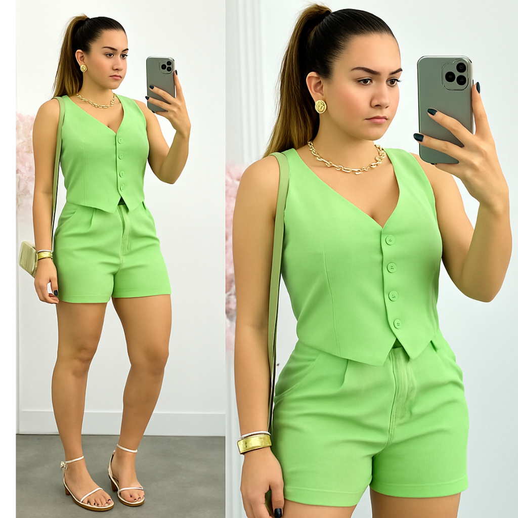 CONJUNTO LARISSA ESTILO SOFISTICADO E ELEGANTE  EM