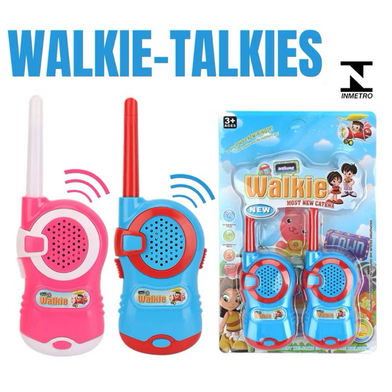 Walkie Takie Radio Comunicador Infantil De Brinque