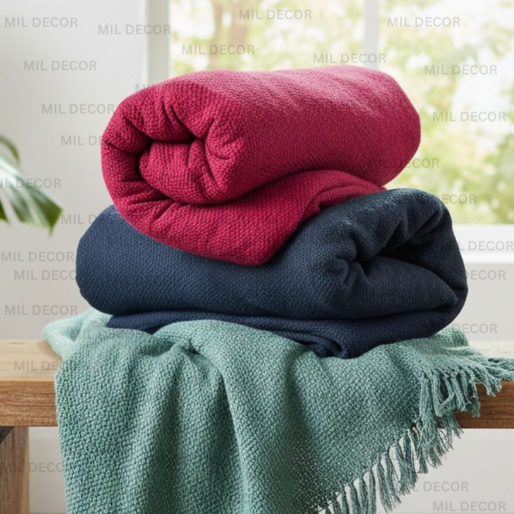 Manta Para Sofá 2,10M x 1,20M Grande Grossa Cama 