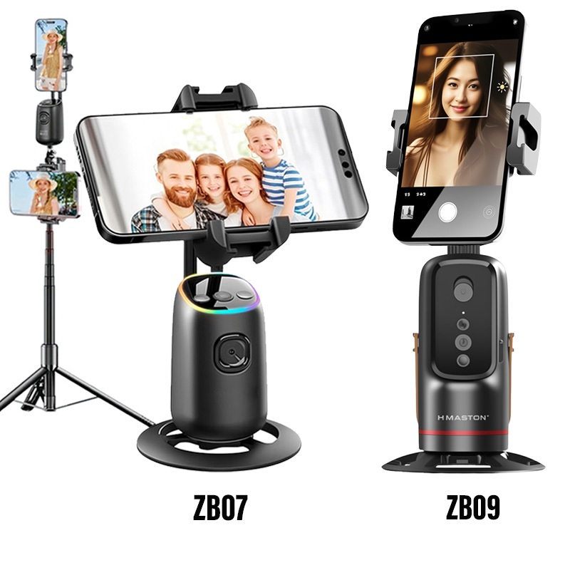 Gimbal Tripé suporte celular com rastreamento fac