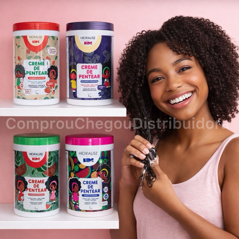 Creme para Pentear 1KG Cachos Sem Frizz Definiçã
