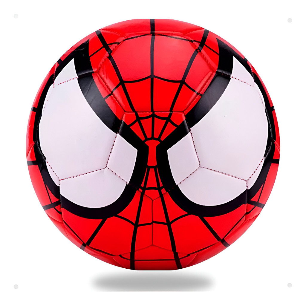 Bola De Futebol Homem Aranha Couro Sintetico Heroi