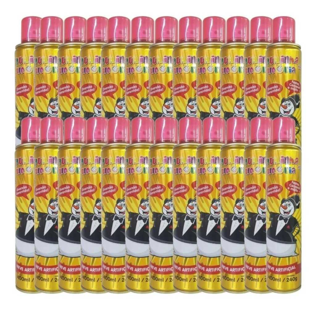 Kit 3/6/9/12 Espuma De Carnaval Spray Espuminha Pa