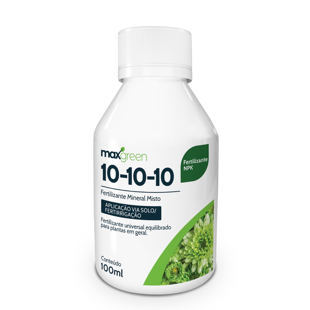 Fertilizante NPK Líquido Para Plantas 10.10.10 10