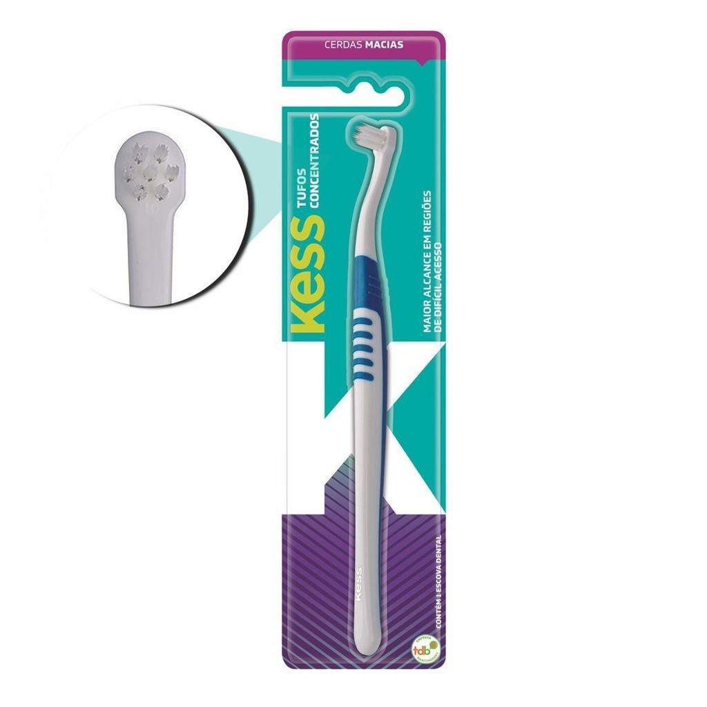 ESCOVA DE TUFOS CONCENTRADOS KESS MACIA CORES SORT