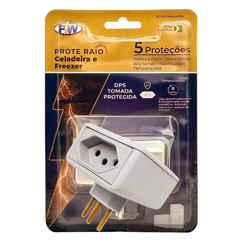 Protetor De Geladeira Freezer Quedas De Energia Ra