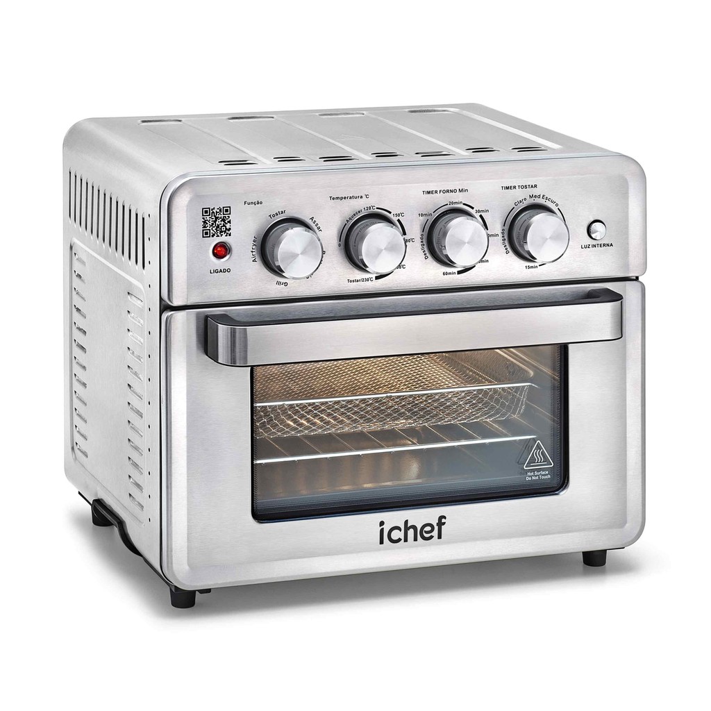 Airfryer + Forno Polishop Ichef Ovenfryer Max 26L