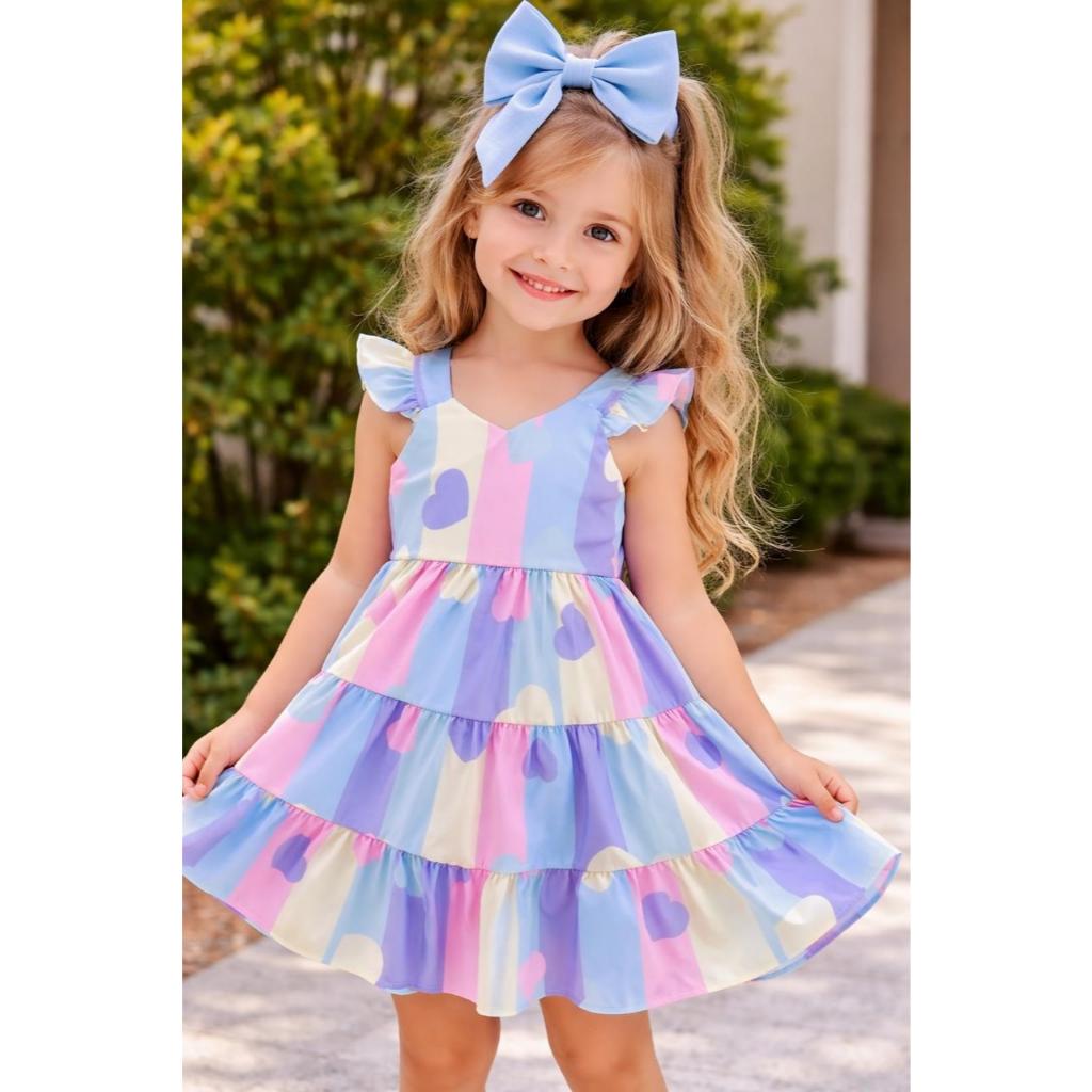VESTIDO INFANTIL E JUVENIL LANÇAMENTO 2 AO 12 ANO