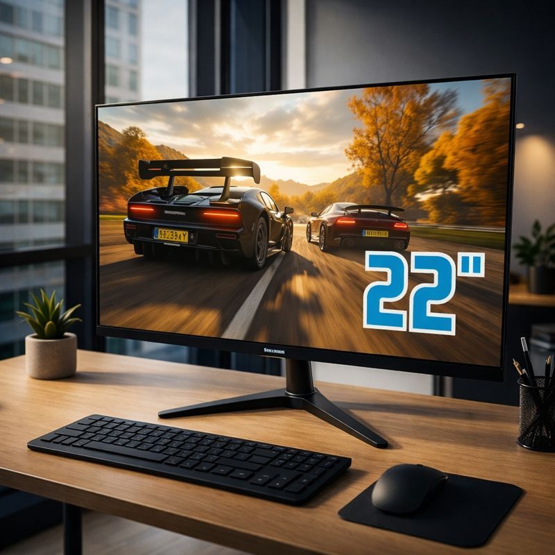 Monitor Gamer 22 IPS Full HD HDMI VGA | Tela Slim 