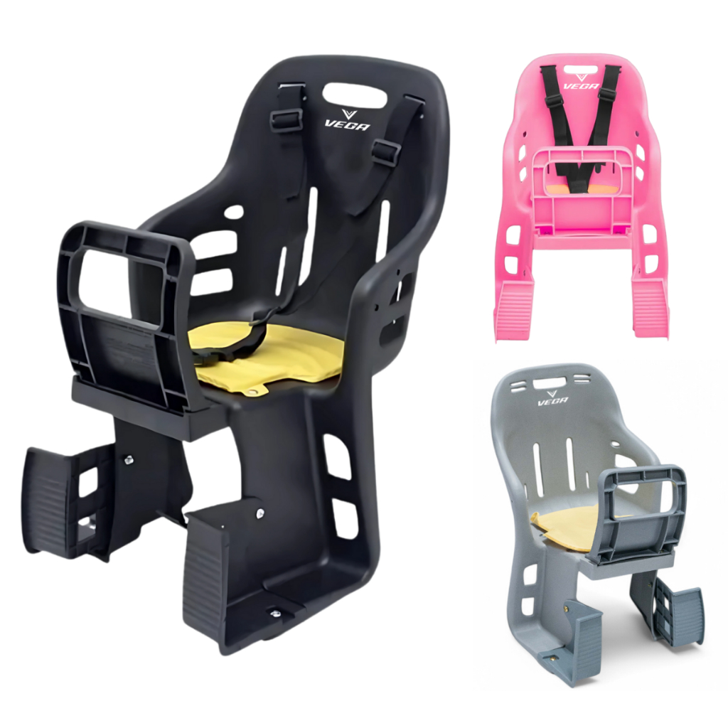 Cadeirinha Para Bike Bagageiro Traseira Com Cinto 