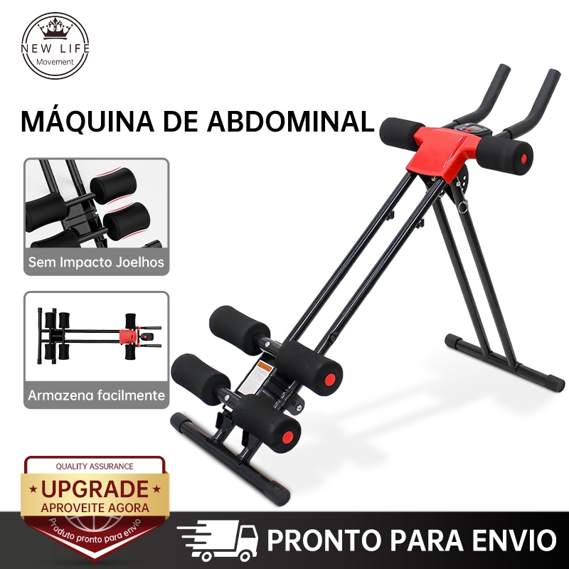 MáquinadeCinturaeAbdominalPortátilcom5NíveisdeA