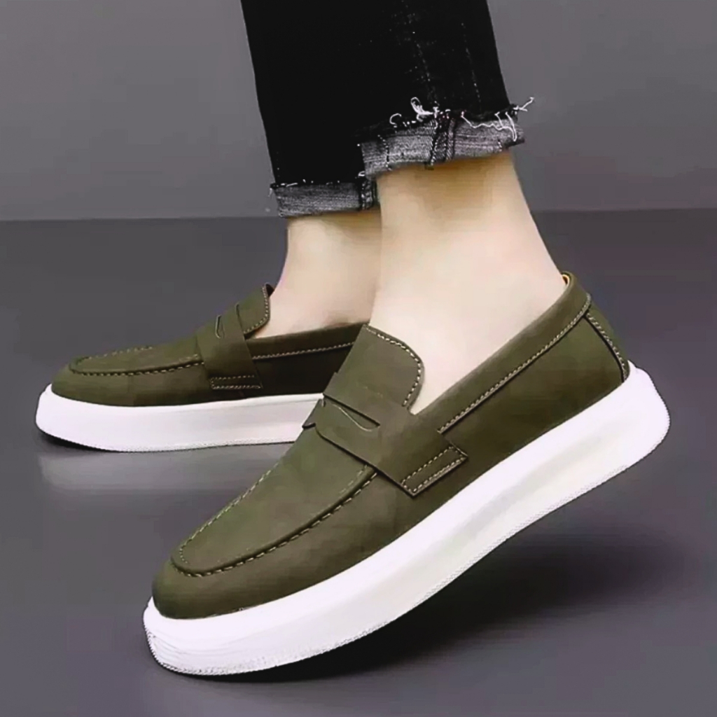 Mocassim Masculino em Camurça Premium Loafer Derb