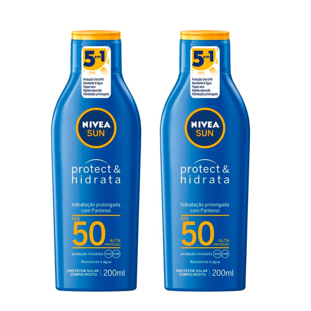Kit Protetor Solar Nivea Sun Protect E Hidrata FPS