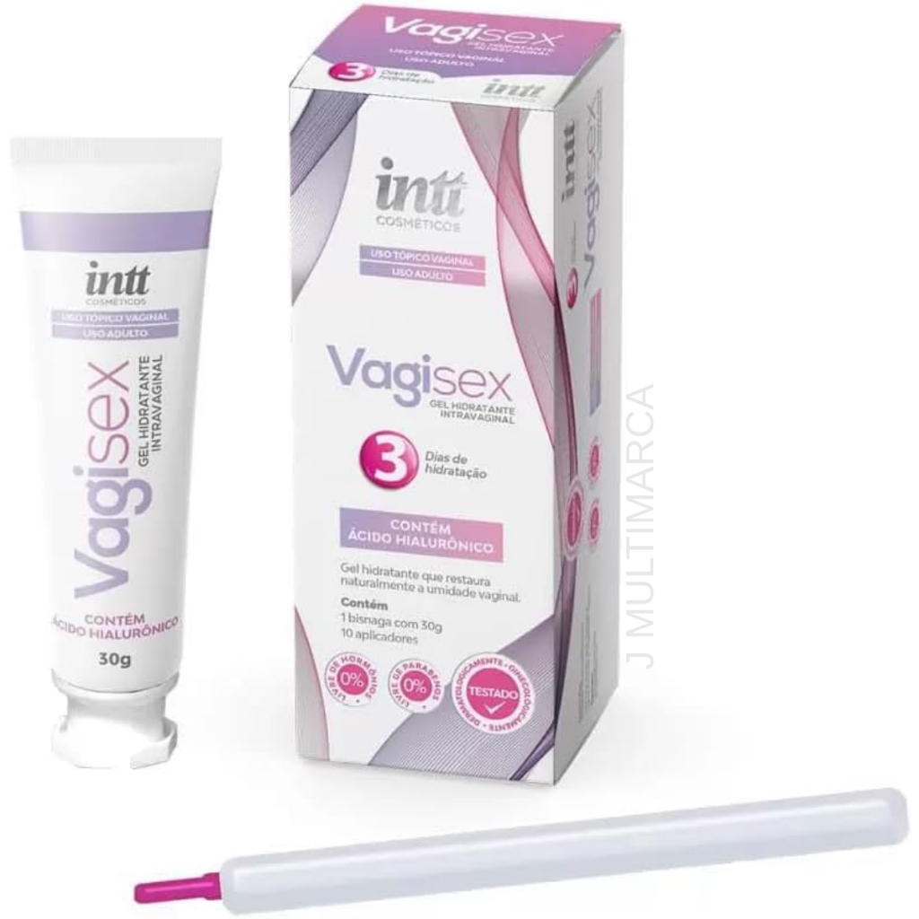 Gel Hidratante Intravaginal Vagisex Com Acido Hial