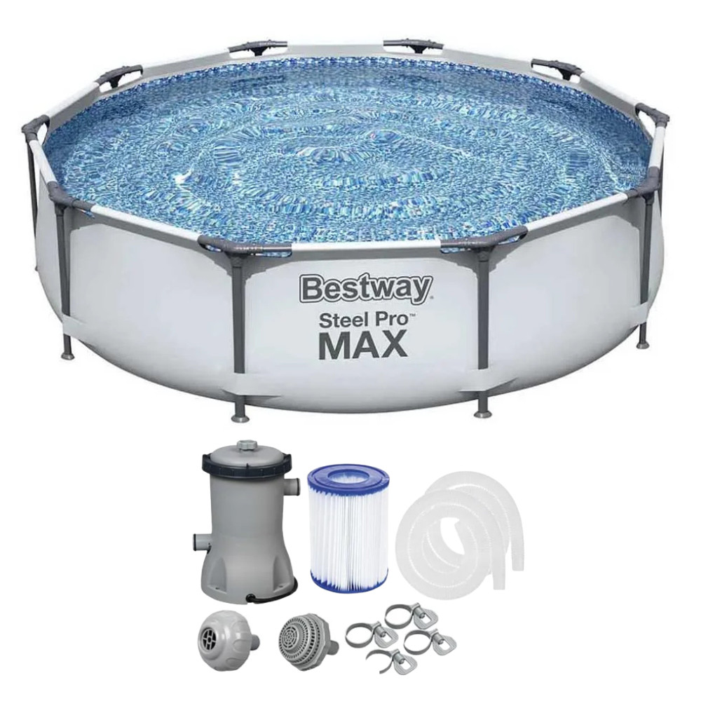 Piscina Estrutural 4678L Bestway Steel Pro MAX 3,0
