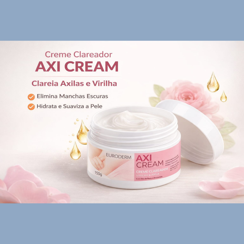 Creme Clareador Corporal 150g Axilas e Virilha |