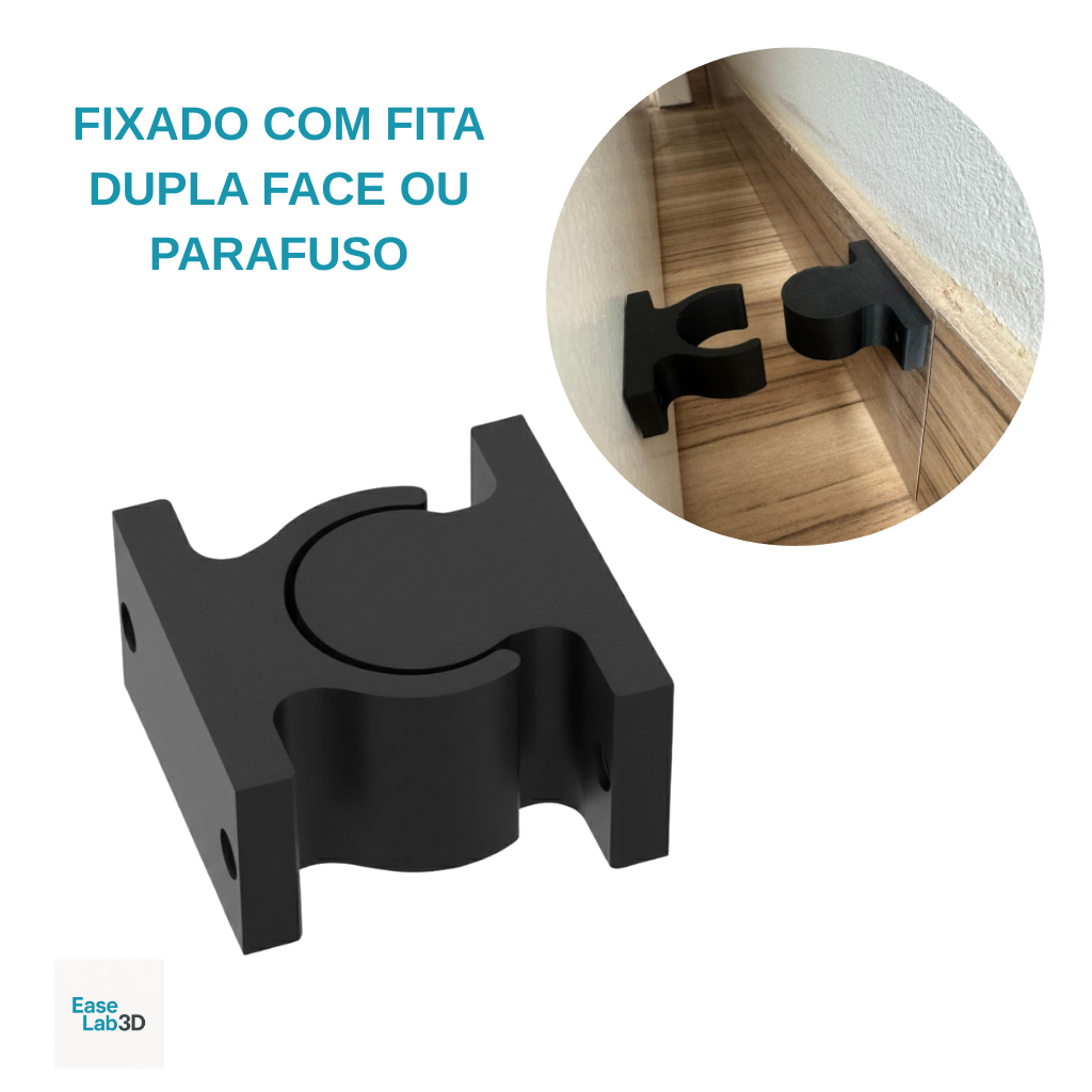 Trava Para Porta Fixador Prendedor de Porta Acompa