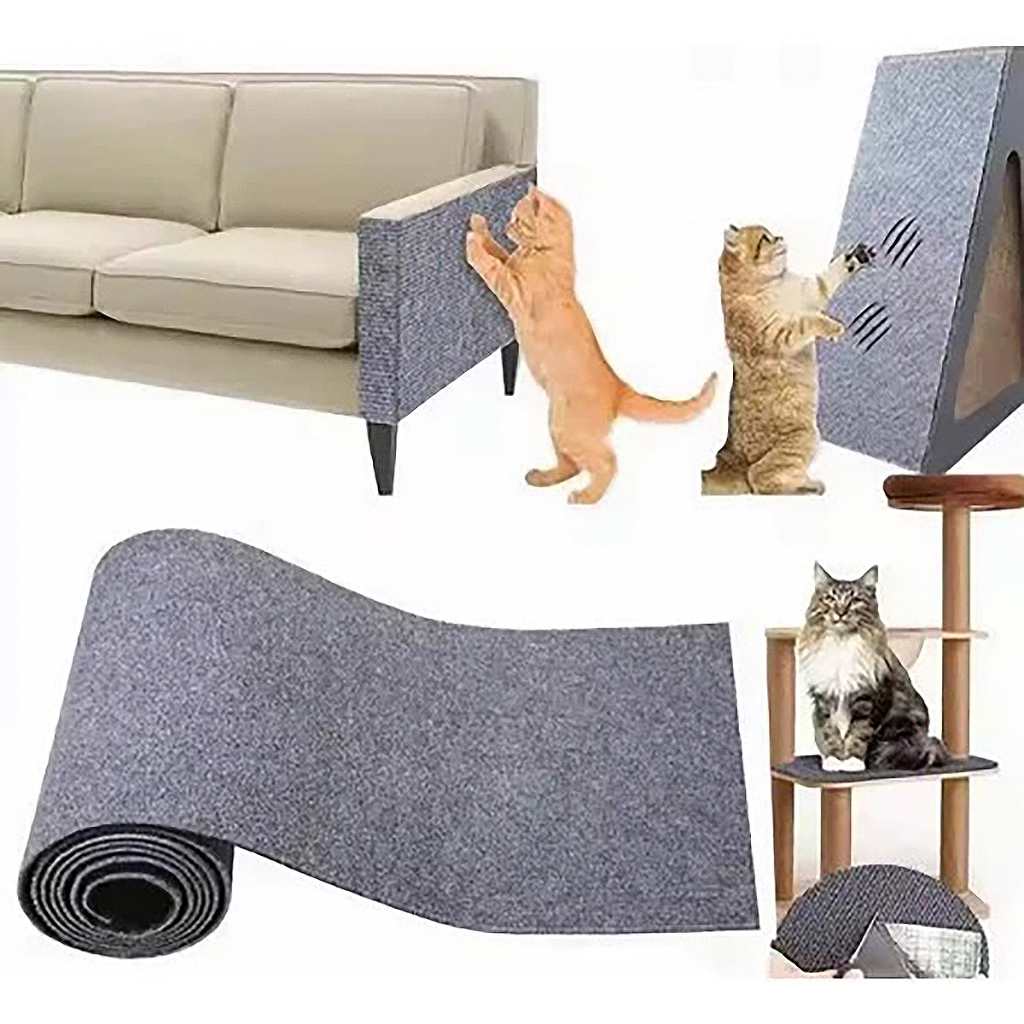 Arranhador Adesivo Grande para Sofá Parede e Cama