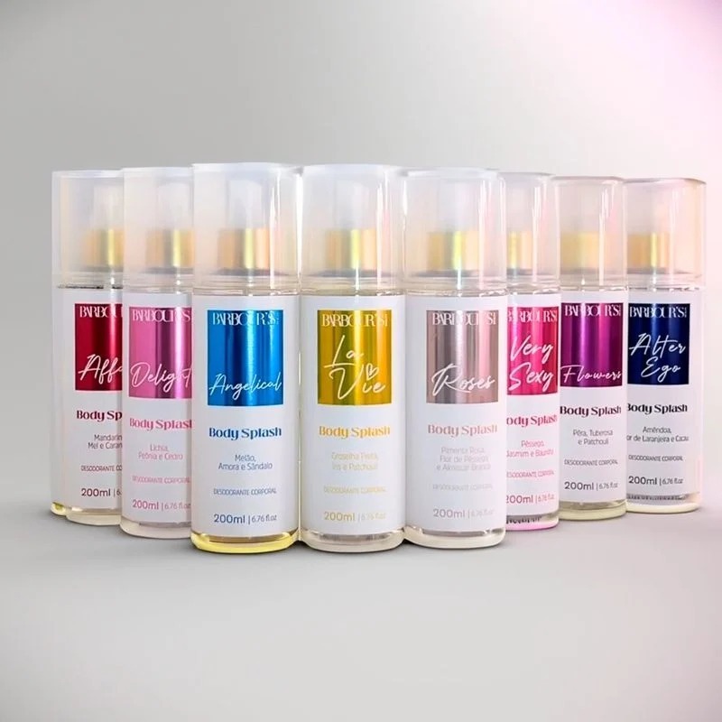 Body Splash Barbours Beauty  Melão e Amora