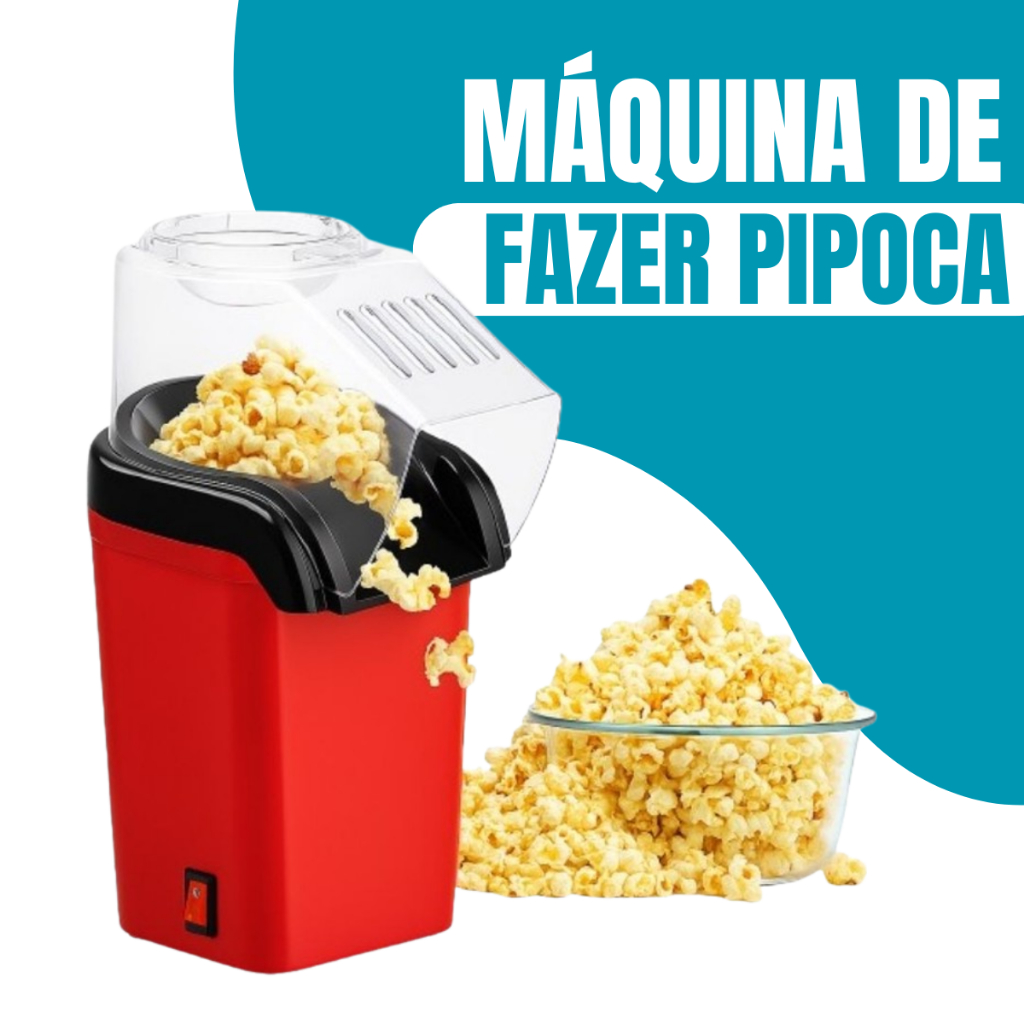 Pipoqueira Máquina De Fazer Pipoca Elétrica Ar Q