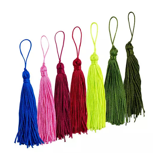 Pingente Tassel de Seda – Pacote com 10 unid