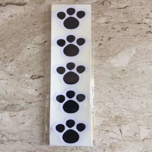 Adesivos Pegada Coelho Da Páscoa Fácil Remoção