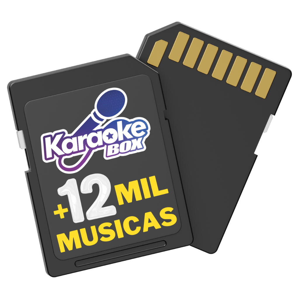 Cartão Com + De 12 Mil Músicas Compatível Com K