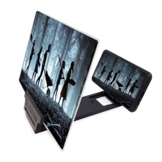 Amplificador De Imagem Da Tela Do Celular Lupa 3d