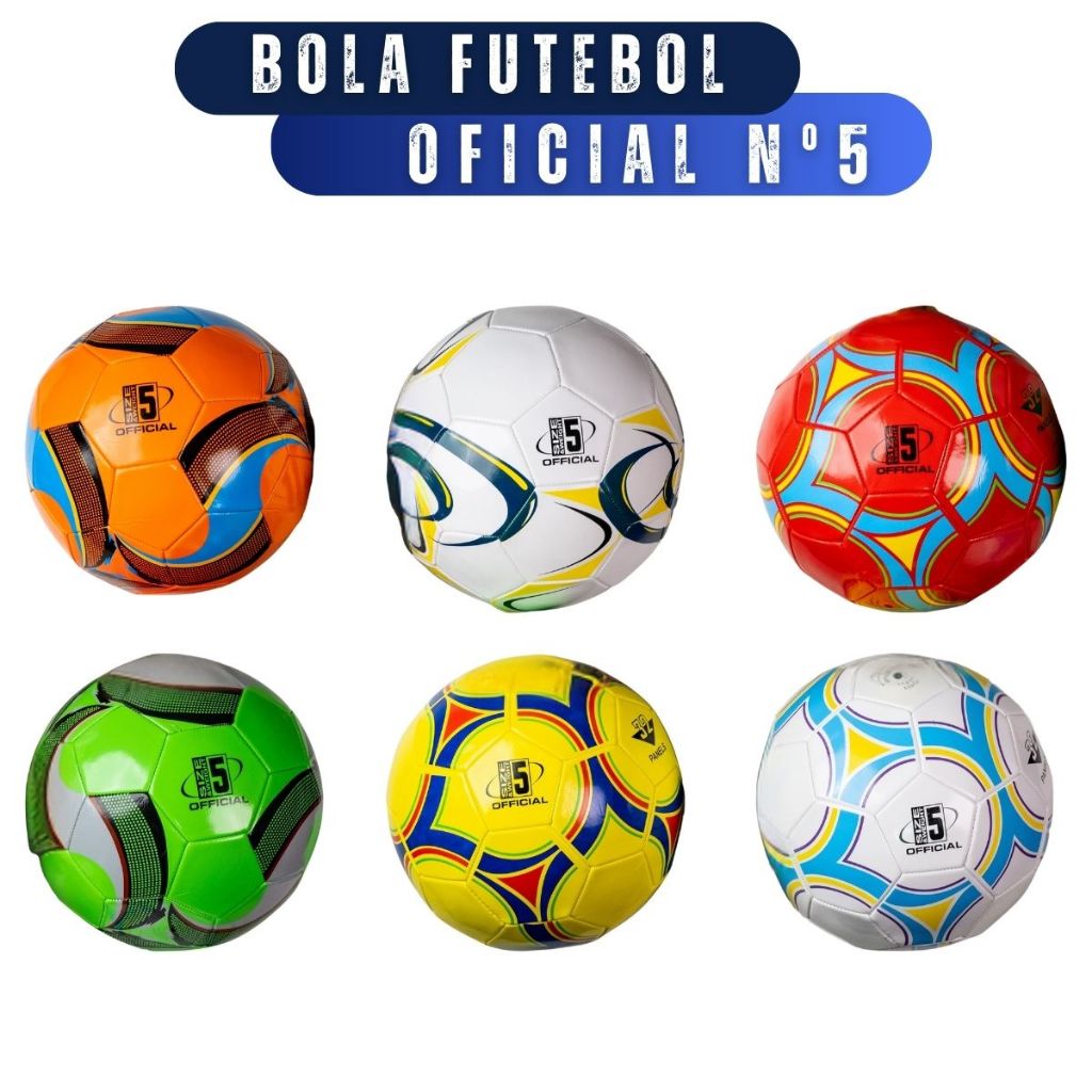 Bola De Futebol Campo Costurada Numero 5