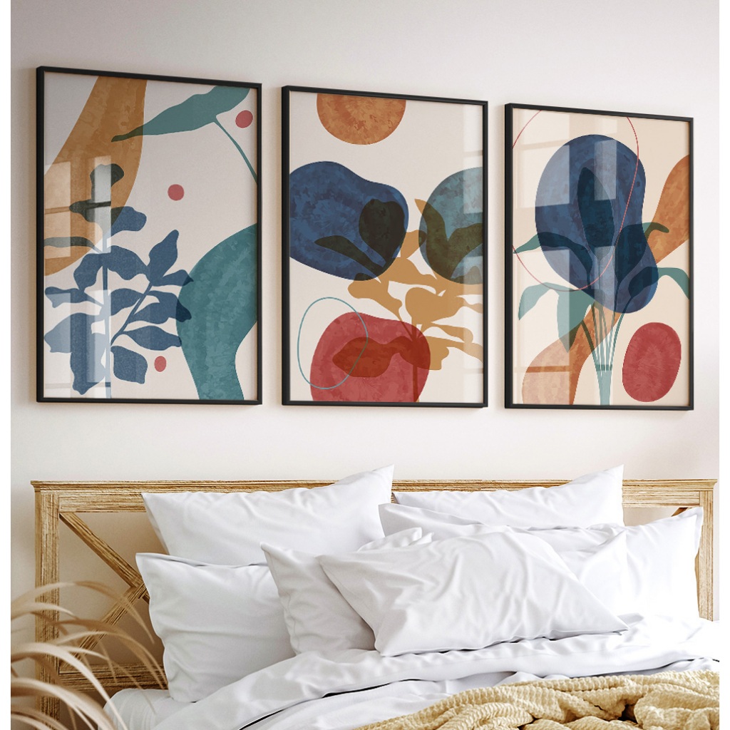 Quadro Abstrato Para Sala Quadro Com Moldura Quadr