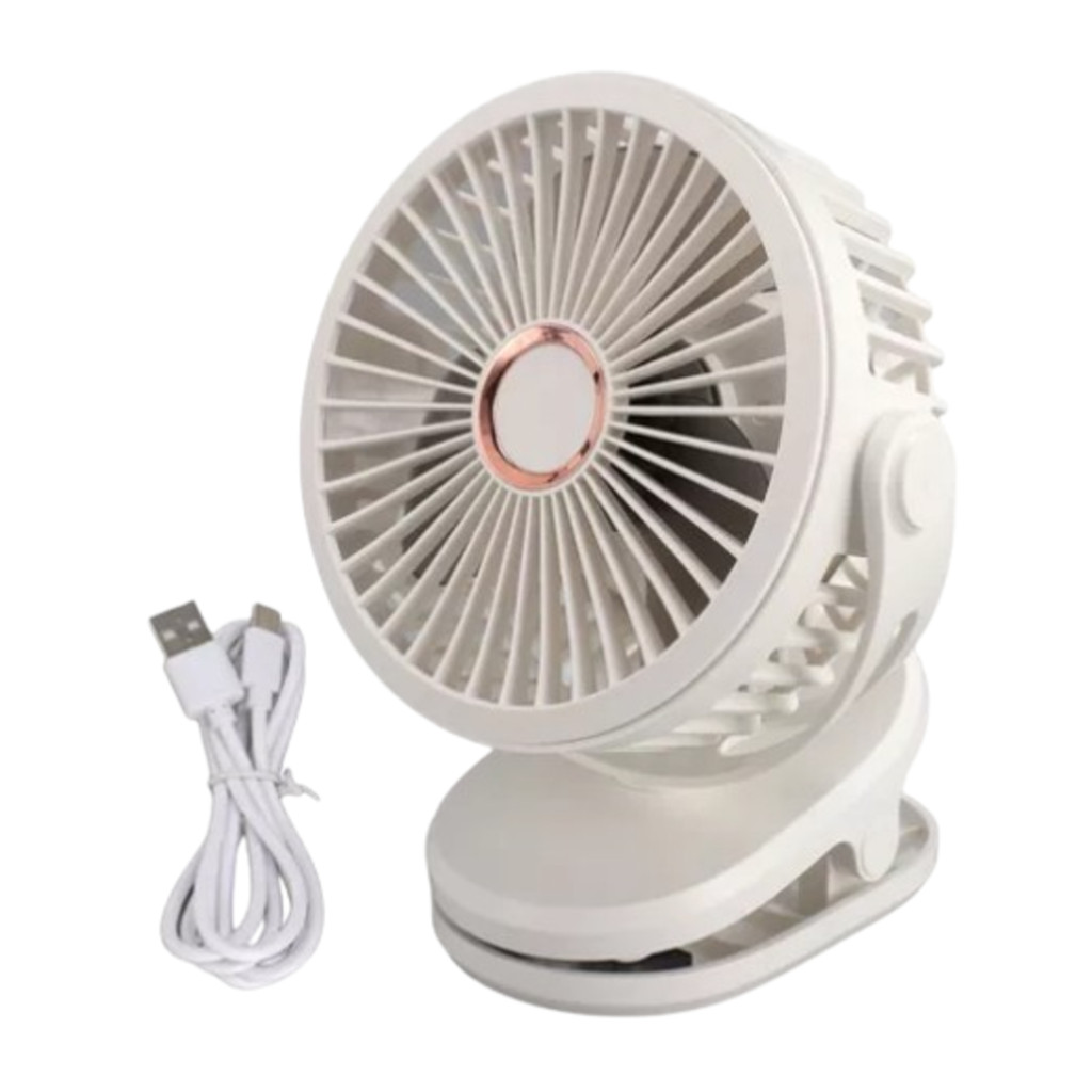 Ventilador de Clip 5W 5V USB Rotacional – BR
