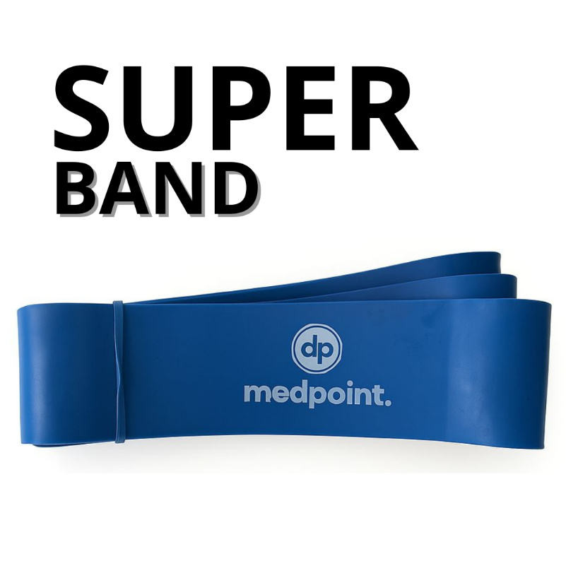 Super Band Faixa Elastica Extra Forte 63mm Exercic