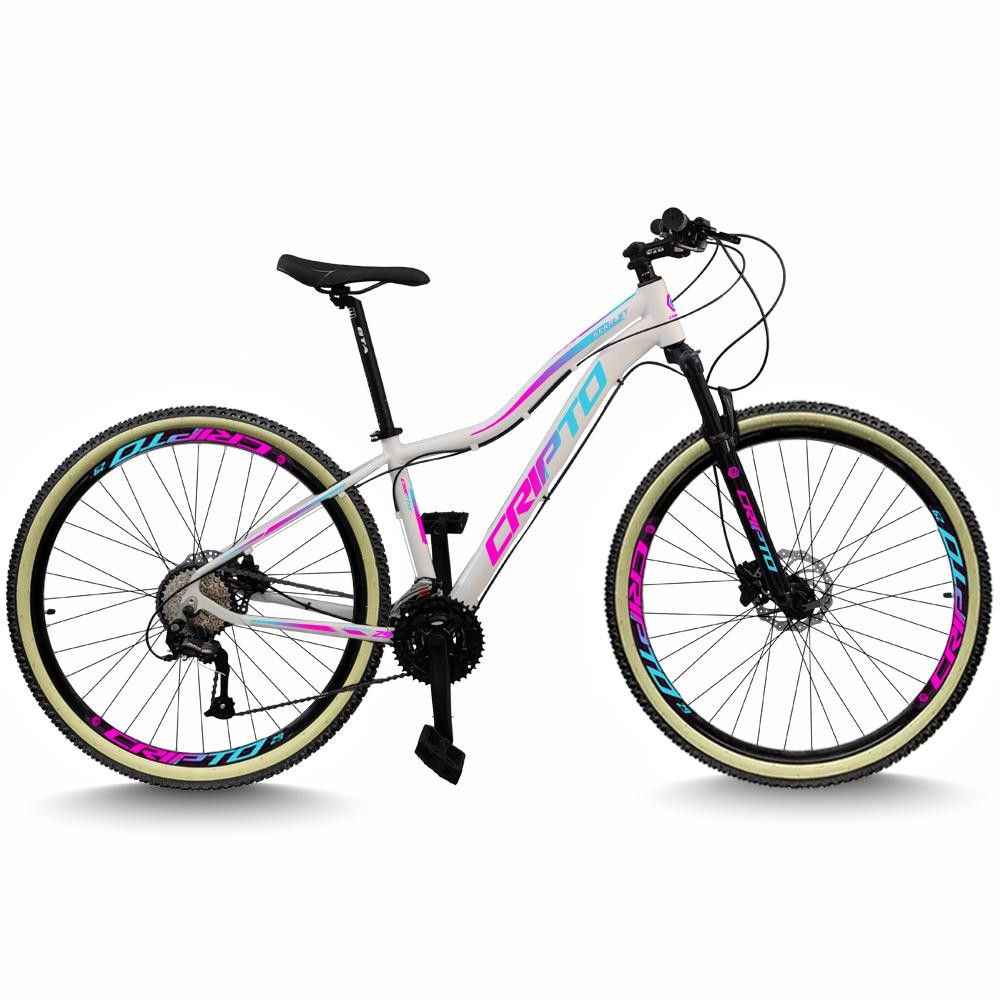 Bicicleta Aro 29 Cripto 24 Marchas Freio Disco Com