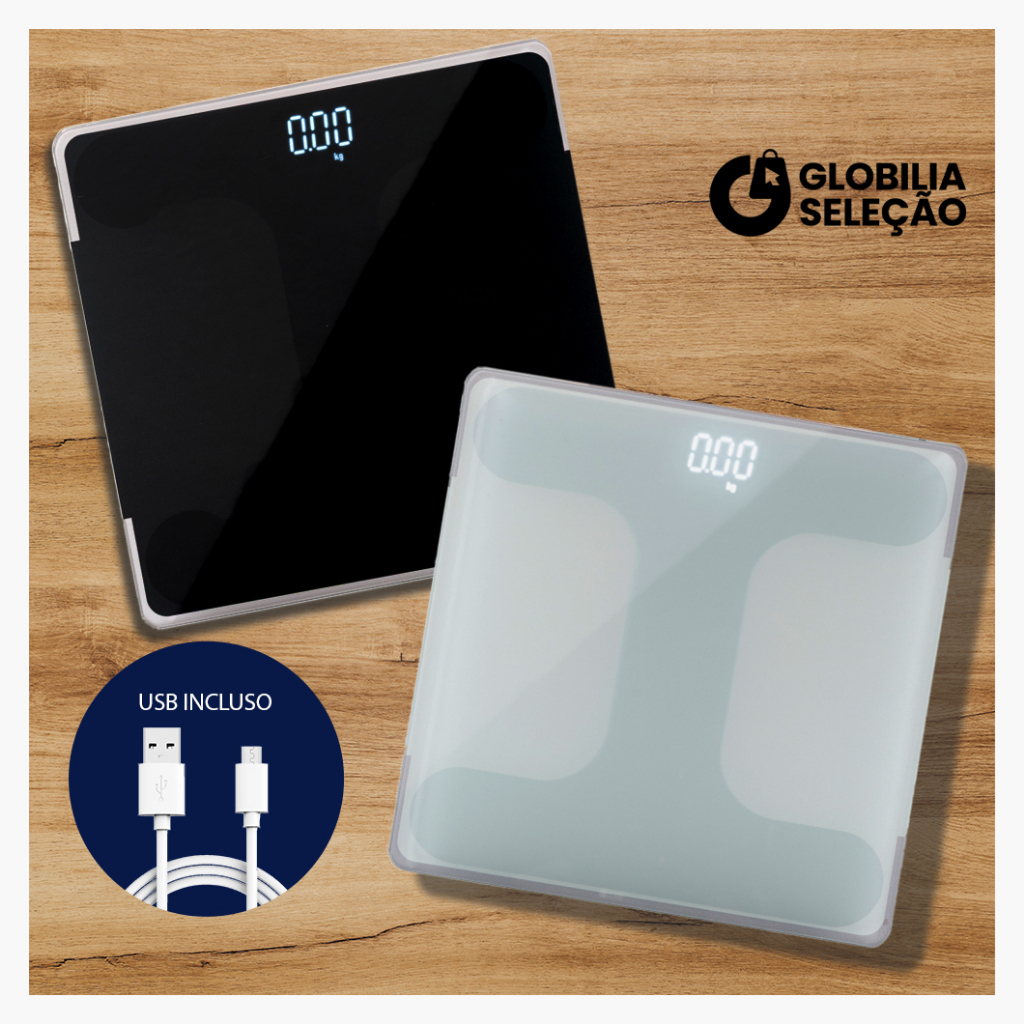 Balança Corporal Digital USB Balança de CasaDom�