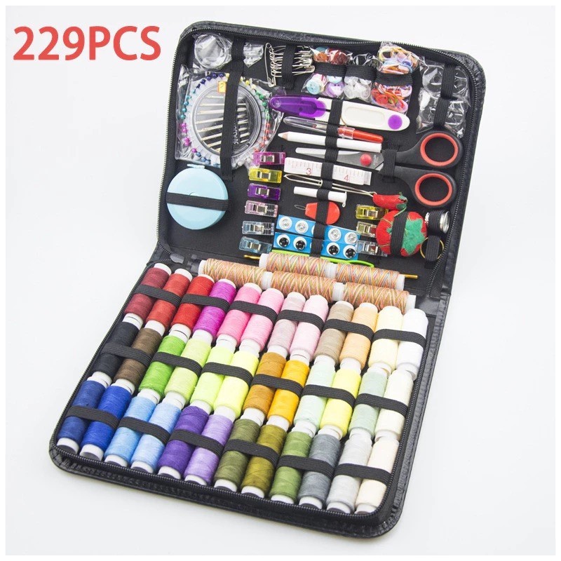 Conjunto De Agulhas De Costura Portáteis Para Ves