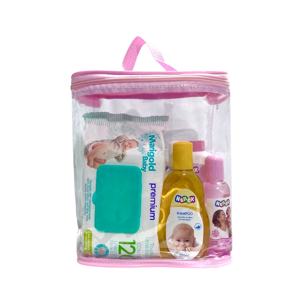 NECESSAIRE FRASQUEIRA ORGANIZADORA BEBÊ MATERNIDA