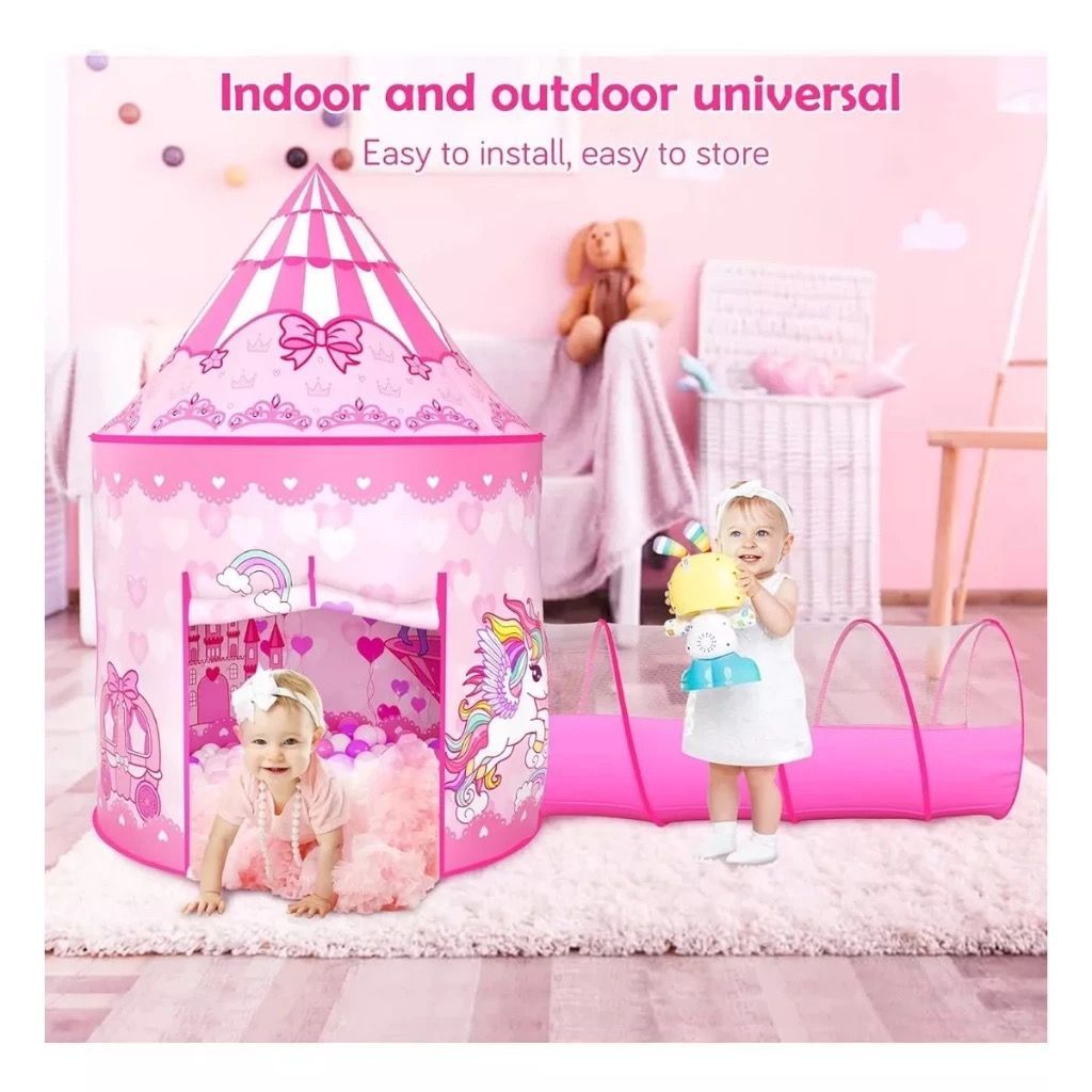 Barraca 3 em 1 Infantil Dobrável Piquenique das P