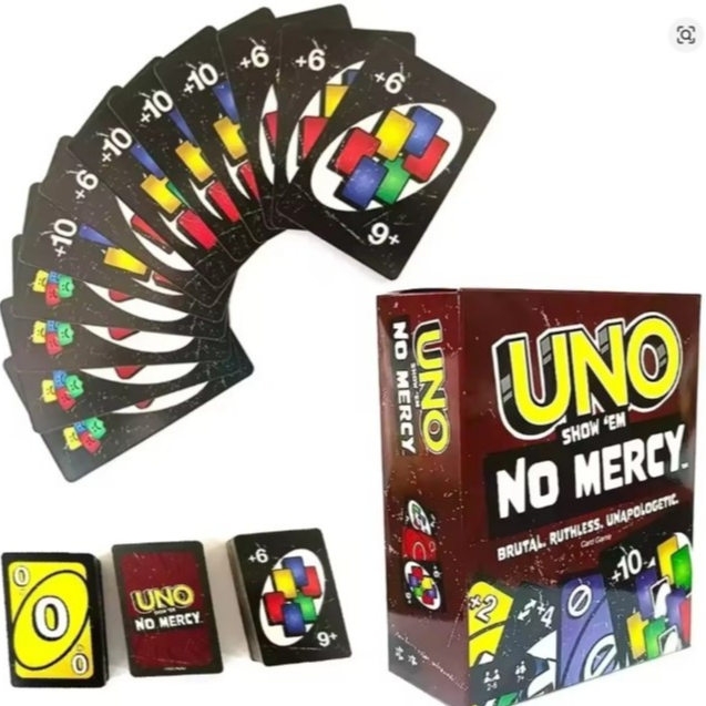 Jogo de cartas UNO GENERICO  Show em No Mercy para