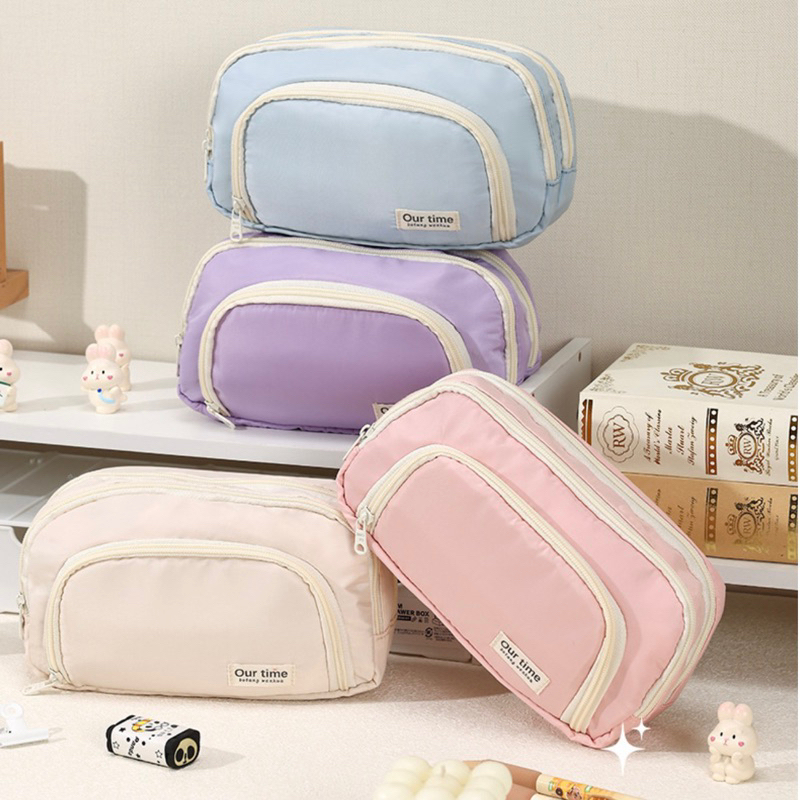 Estojo Escolar De Lápis De Papelaria Armazenament