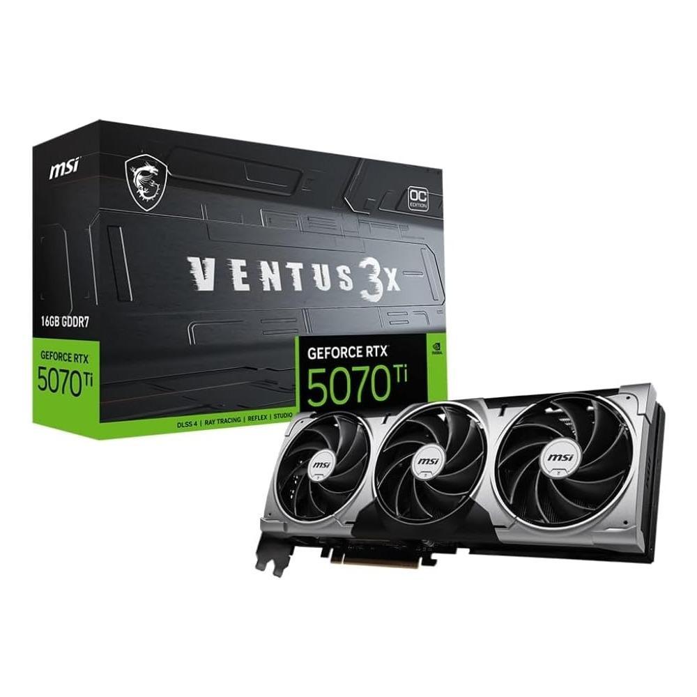 Placa de Vídeo MSI GeForce RTX 5070 Ti 16GB GDDR6
