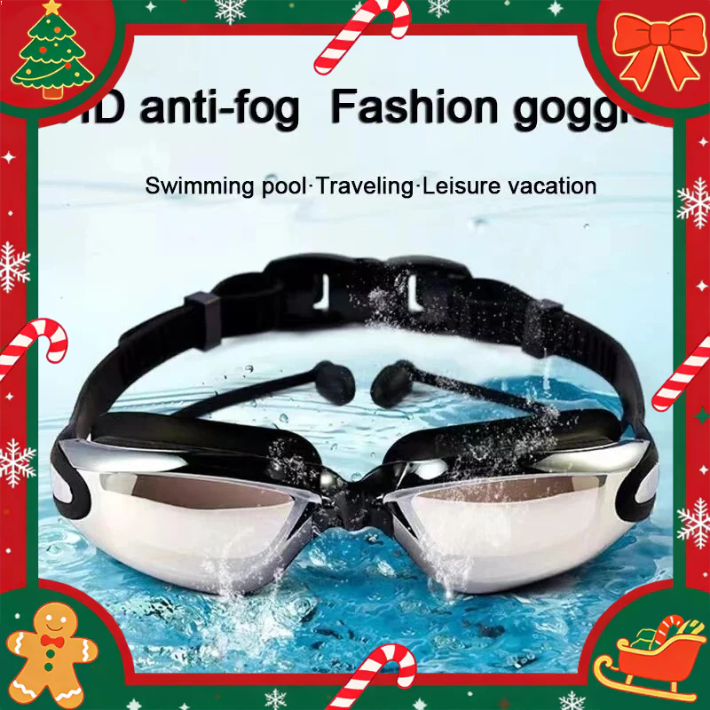 Óculos De Natação Profissional Anti-Embaçament