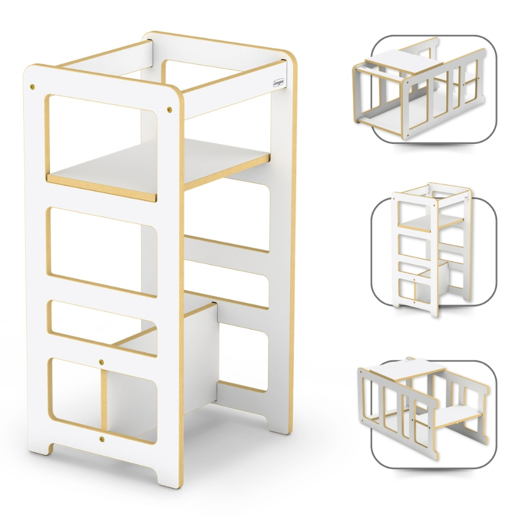 Torre de Aprendizagem Montessori 4 em 1 andares Me