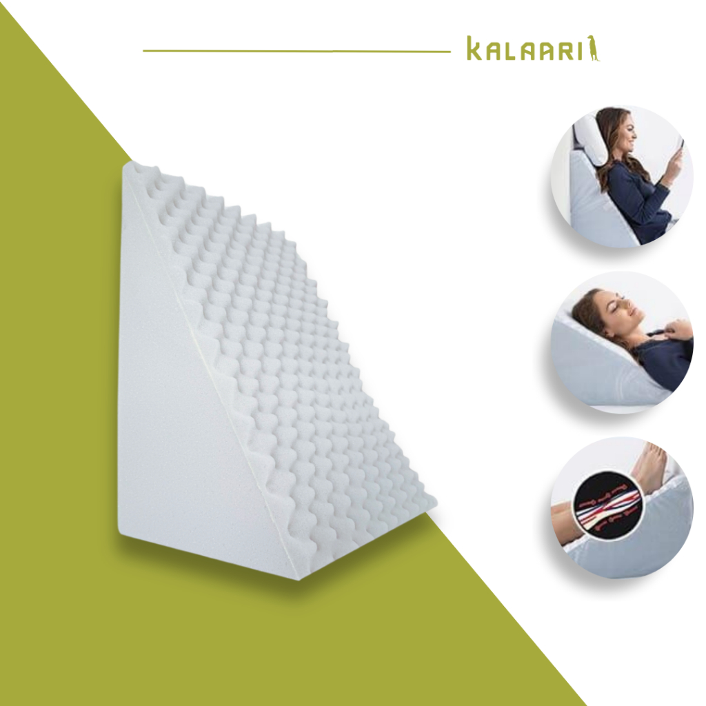 Travesseiro Encosto Triangular Repouso Leitura Enc