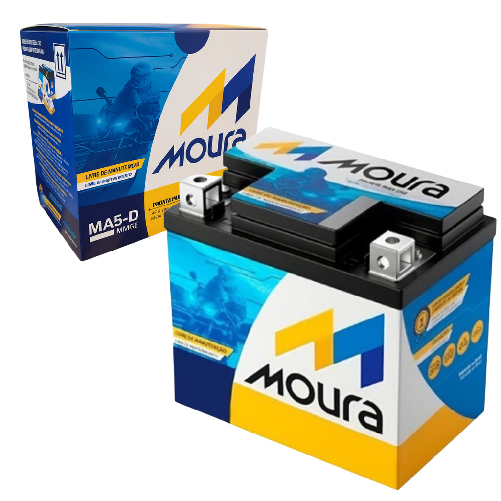 Bateria Moto Titan Cg Fan Biz Bros Fazer 125 150 1