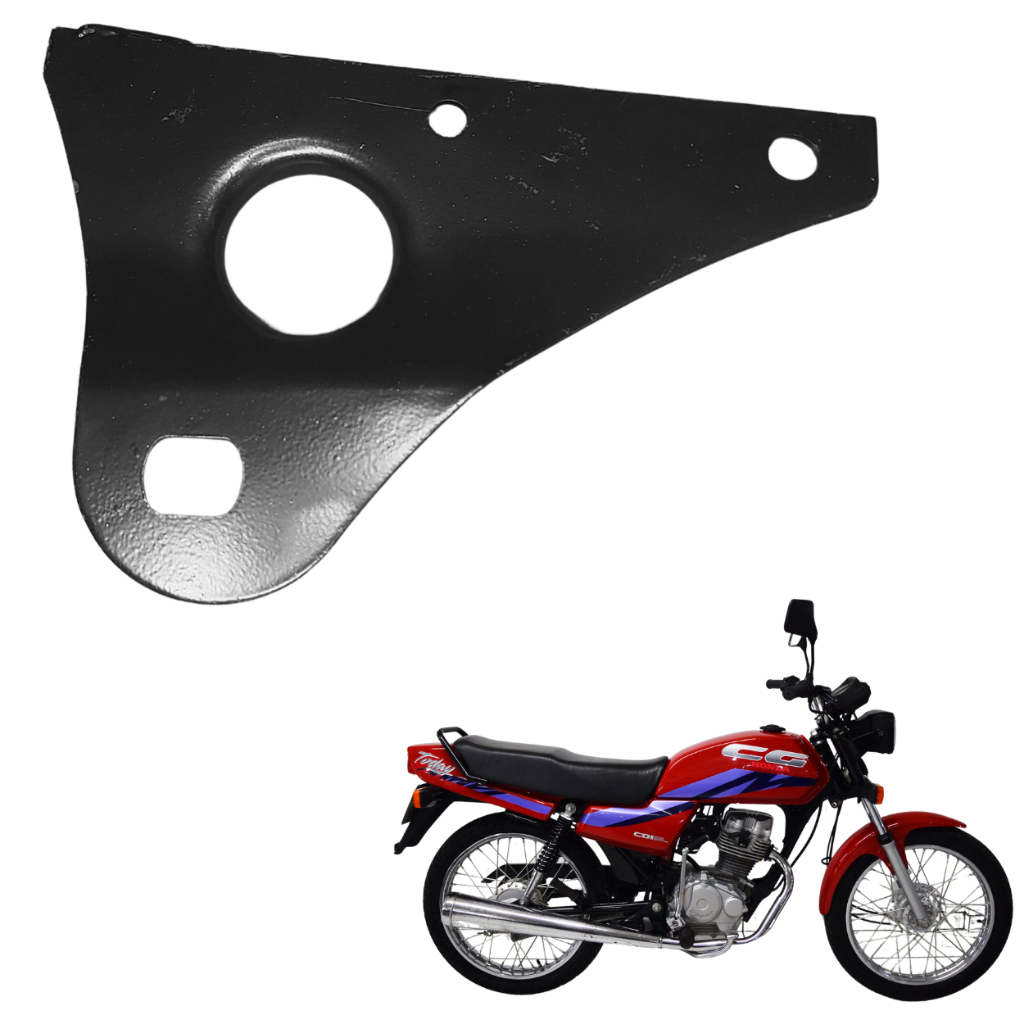 SUPORTE DO ESCAPAMENTO CG 125 ML/TURUNA/TODAY PRET