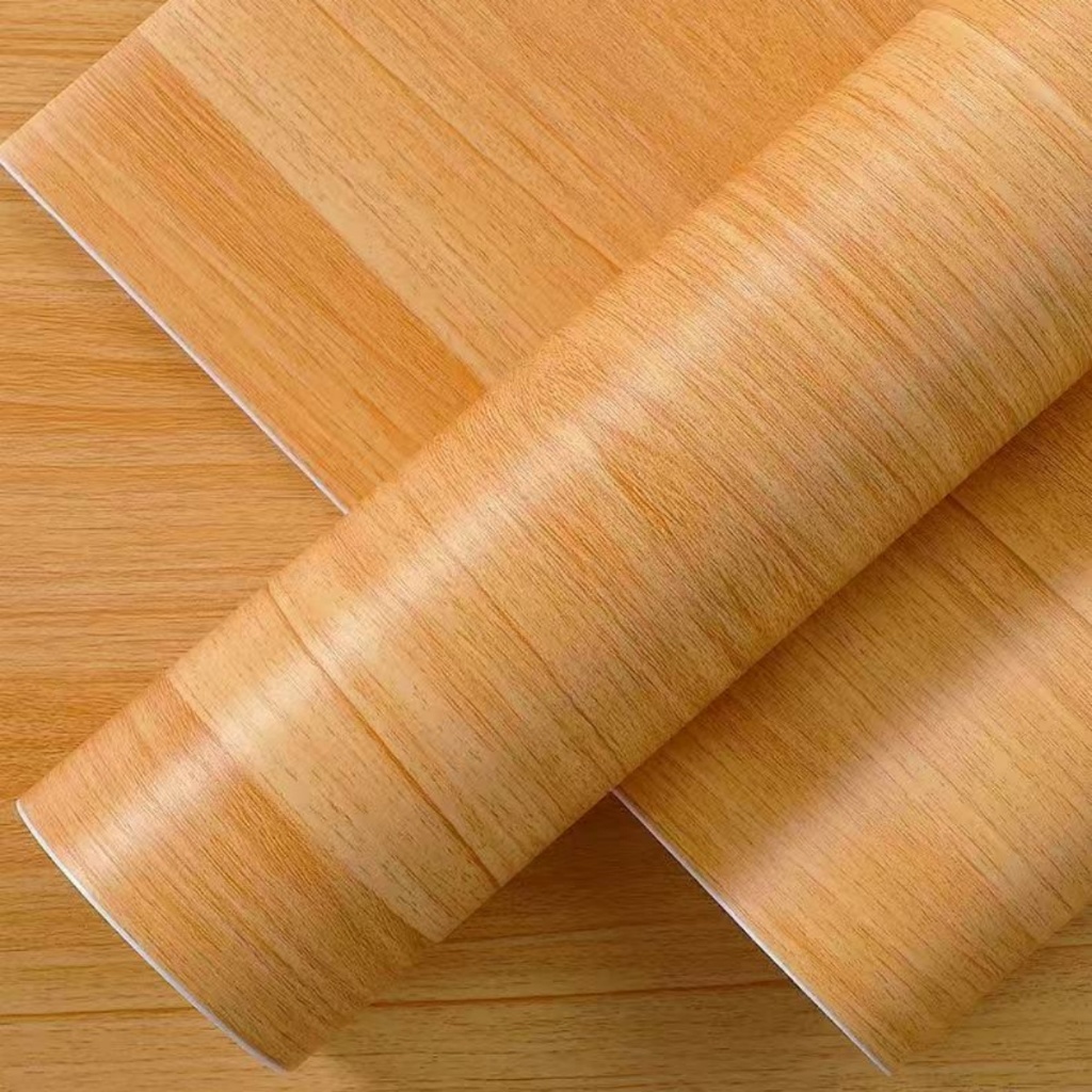 Papel De Parede Adesivo Ripado Madeira 10 METROS x