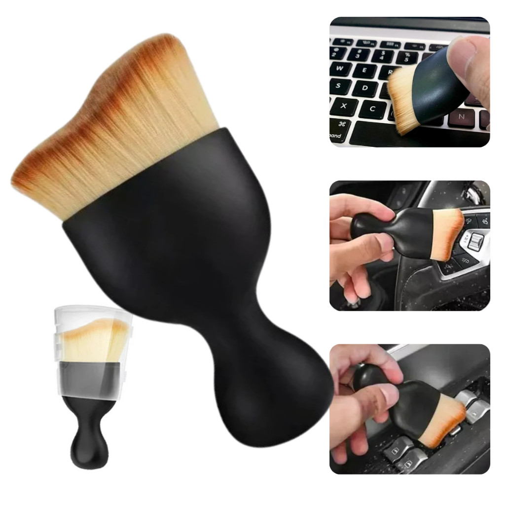 Pincel Automotivo Detalhamento Limpeza Interno Rem
