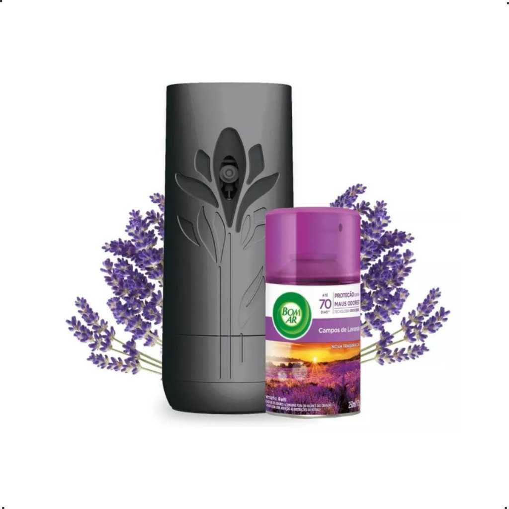 Aromatizador Elétrico Bom Ar de Lavanda ou Algod�
