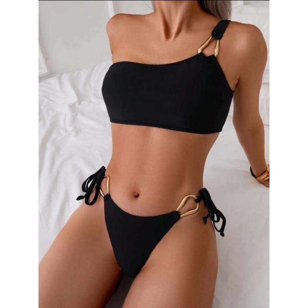 Conjunto Biquini mula manca de alça duas peças c