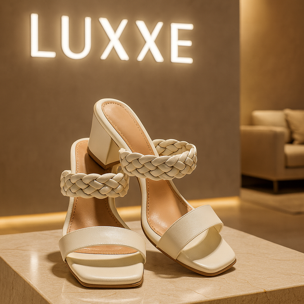 Tamanco Salto Baixo Confortável Macio Moderno Cas